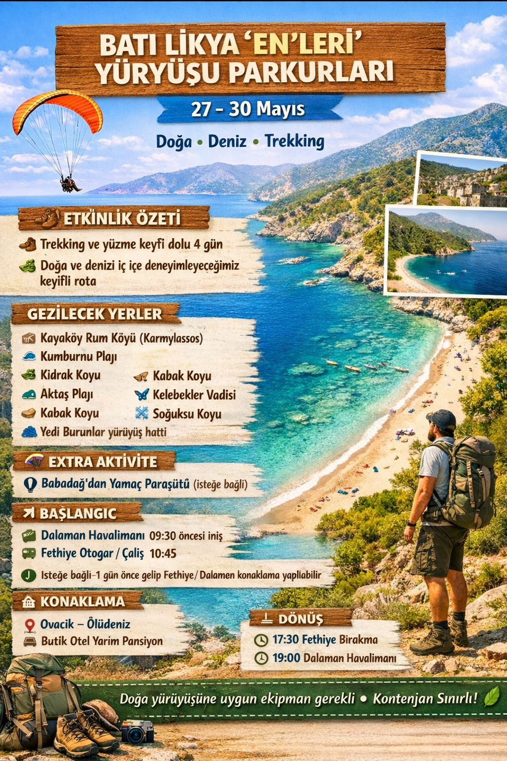 Batı Likya Yürüyüş Rotaları