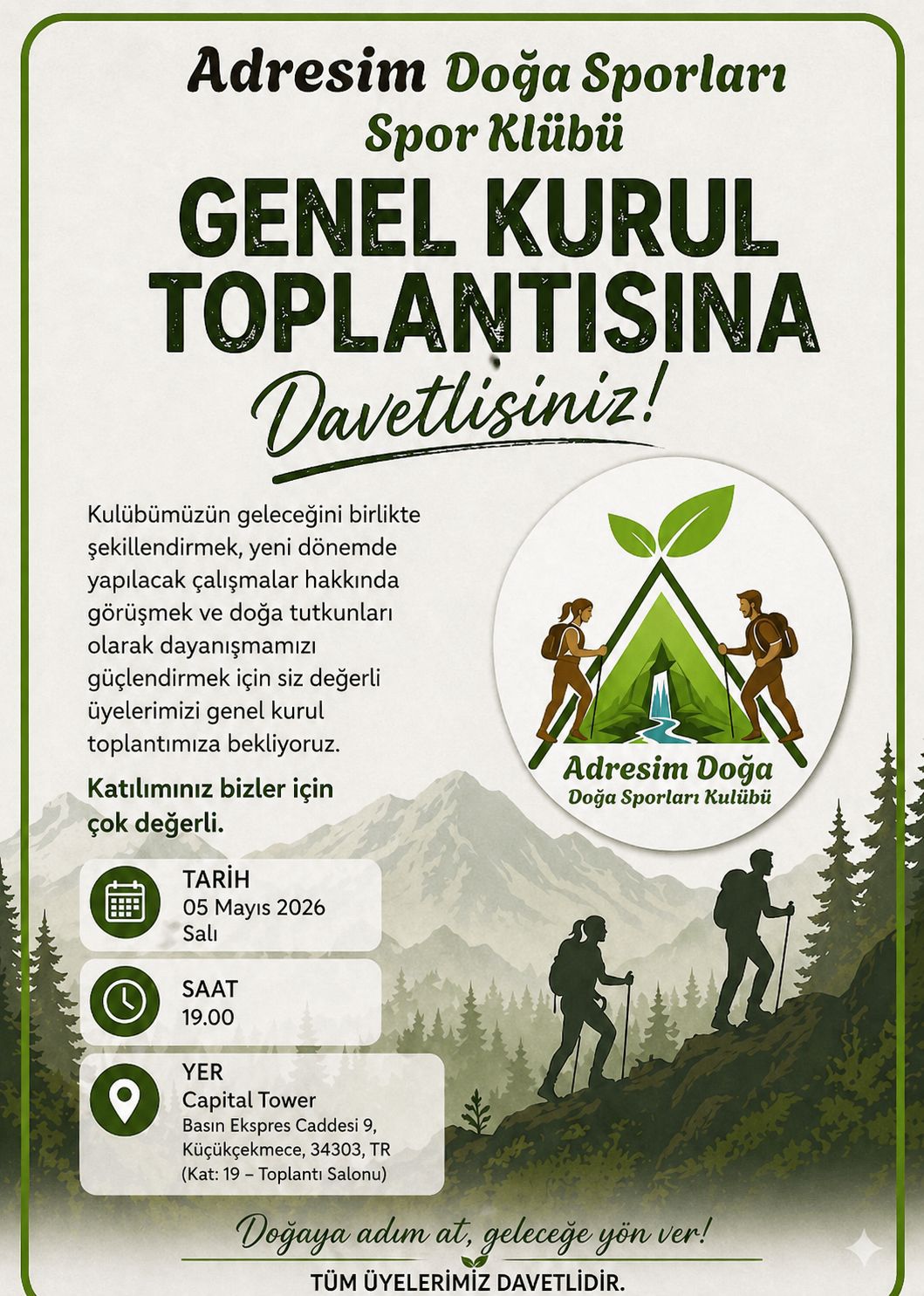 GENEL KURUL TOPLANTI DAVETİ