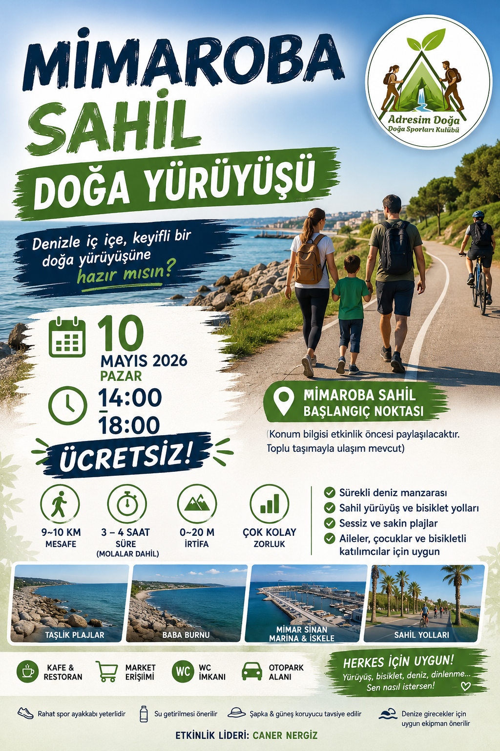 MİMAROBA SAHİL DOĞA YÜRÜYÜŞÜ