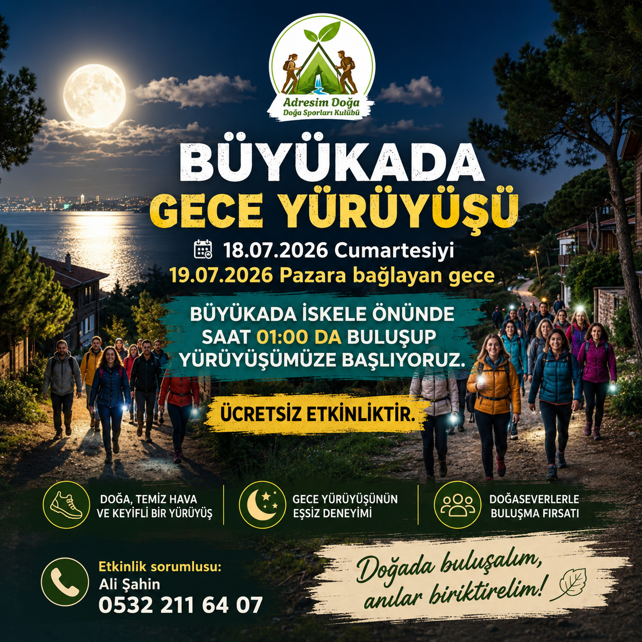 BÜYÜKADA GECE YÜRÜYÜŞÜ