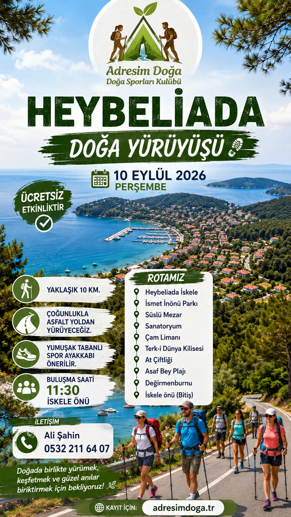 HEYBELİADA DOĞA YÜRÜYÜŞÜ