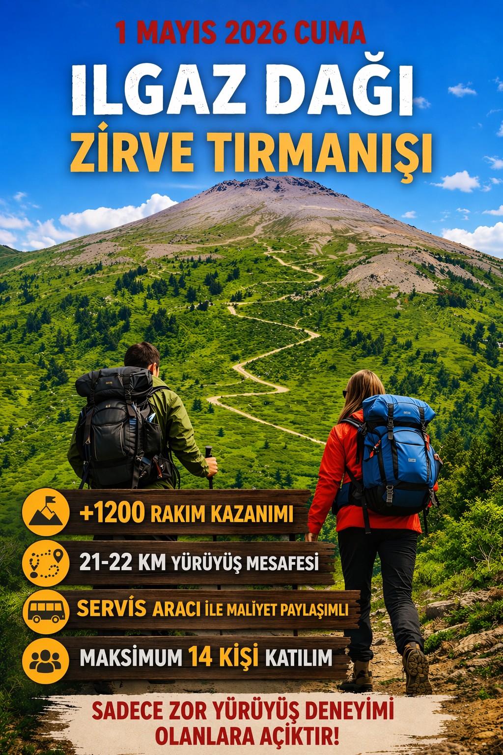 ILGAZ DAĞI ZİRVE TIRMANIŞI